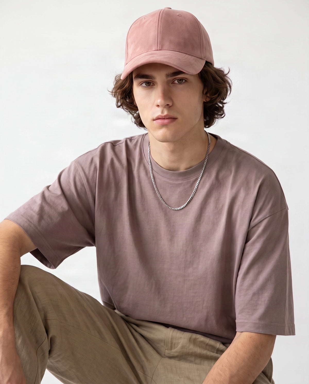 Dusty Pink - Wool Cap