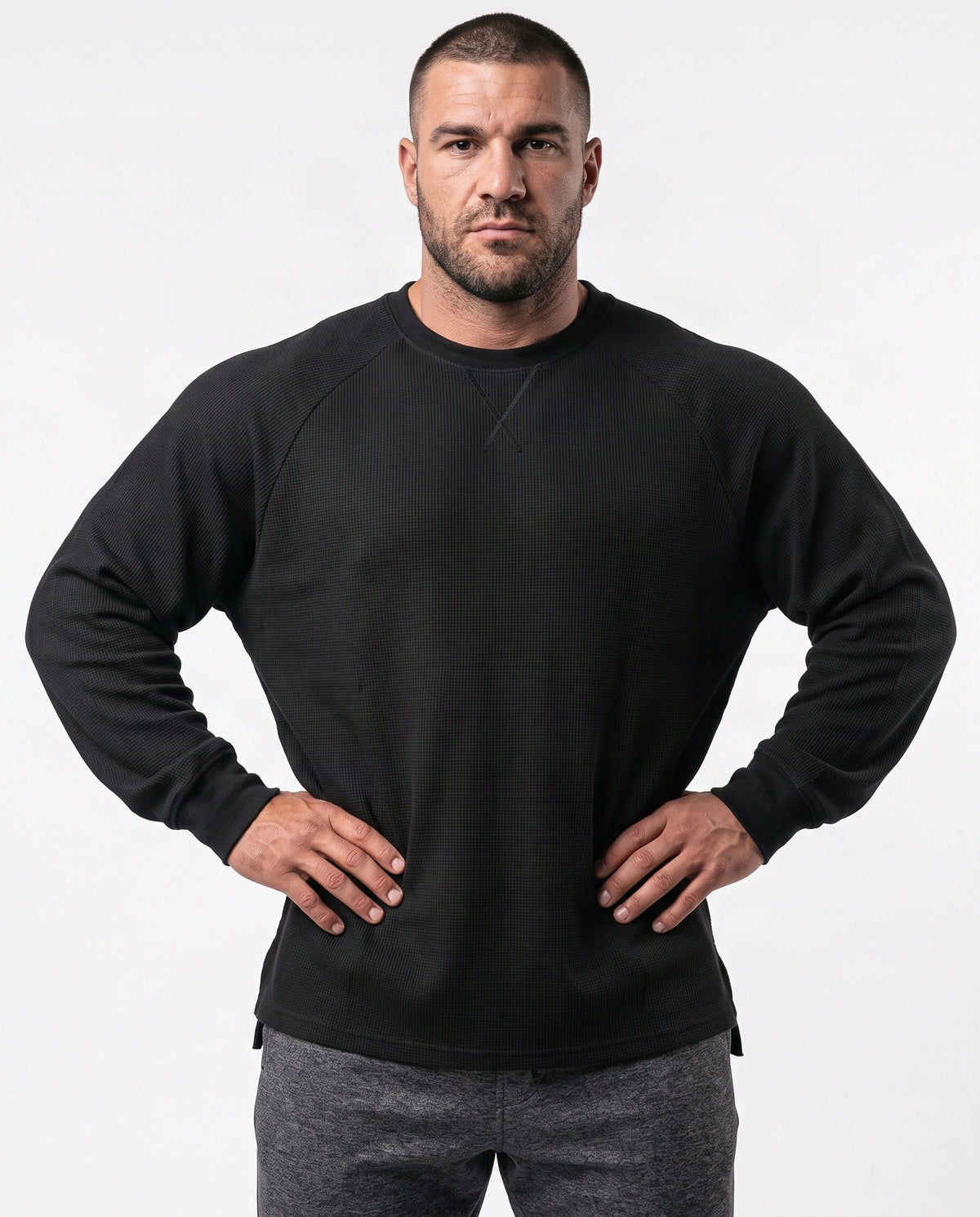 Atlas Waffle Sweatshirt